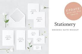 Wedding Suite Mockup Stationery Mockup Invitations Wedding Suits