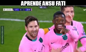 A desperate juve win another corner, on the left. Los Mejores Memes Del Juventus Barcelona Besoccer