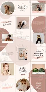 I am going to show you 9 types of instagram grid layouts. Pin On Canva Templates