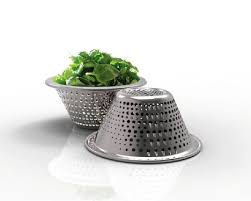combination cheese grater/colander