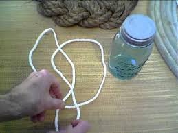 How To Tie A Jar Sling Hanging Jars Hanging Plants Diy Rope Crafts Diy