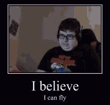 I Believe I Can Fly Gifs Tenor