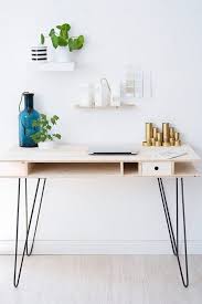 Diy Schreibtisch Mit Hairpin Legs Handmade Kultur Schreibtisch Deko Diy Schreibtisch Ideen Schreibtischideen