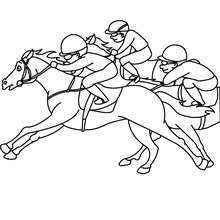 Horse Race Coloring Page Coloring Page Sport Coloring Pages Equestrian Coloring Pages Horse C Horse Coloring Pages Horse Coloring Sports Coloring Pages