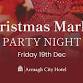 Christmas Market Party Night event image