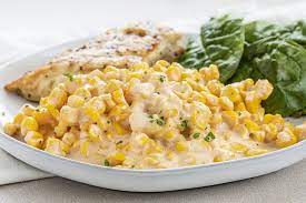 Crockpot Cheesy Corn Recipe In 2021 Cheesy Corn Corn Side Dish Side Dishes Easy