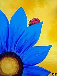 Pin By Wendy Custer On Painting Art Projects In 2020 Easy Flower Painting Night Painting Art Painting