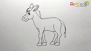 How To Draw Cartoon Donkey Step By Step Youtube Free donkey clipart for personal and commercial use. how to draw cartoon donkey step by step