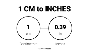 1 CM to Inches - Howmanypedia.com
