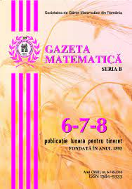 A fost fondată de zece ingineri români: Gazeta Matematica Seria B