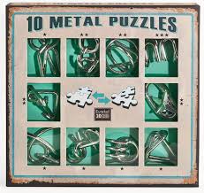 Here are the solutions (i.e.cheats) to solving the 16 puzzles and mysteries. Eureka 3d Puzzle 10 Metal Puzzles Green Set