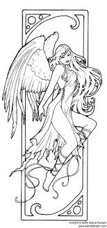 You can now print this beautiful fallen angels anime 1 coloring page or color online for free. 150 Angel Coloring Pages Ideas Angel Coloring Pages Coloring Pages Color