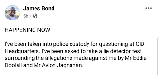There are two main groups who ask people to take lie detector tests: Police Deny Forcing James Bond To Take Lie Detector Test Guyana Standard