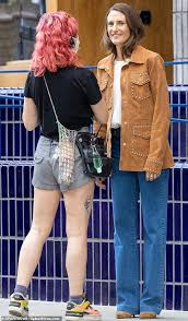 Matt damon, 50, and camille cottin, 42, put on a jovial display as they attended a photocall for stillwater during the 74th annual cannes film festival in france. Camille Cottin Channels 70s Chic As She Films Scenes For Killing Eve S Fourth Series In North London Travel Guides