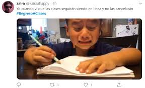 Maybe you would like to learn more about one of these? Riete Con Los Mejores Memes Sobre El Regreso A Clases En Linea Cronica Puebla