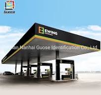 Steel Structure for Petrol Station Canopies Cost of Gas Station Canopy
