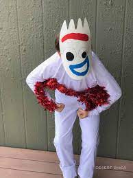 Toy Story Forky Costume 4 Different Ways Handmade Halloween Costumes Disney Costumes Diy Toy Story Costumes