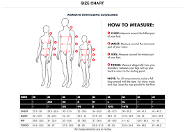 Sizing Charts