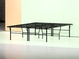 Some of these designs, like the zinus tom metal platform bed frame, are meant to be used without a box spring. Amazon Com Zinus Smartbase Zero Assembly Mattress Foundation 14 Inch Metal Platform Bed Frame No Box Spring Needed Sturdy Steel Frame Underbed Storage Narrow Twin Furniture Decor