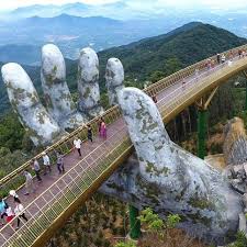 Da Nang Golden Bridge Da Nang Vietnam Travel