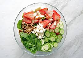 Asian cuisine specializing in pho. Strawberry Cucumber Spinach Salad With Apple Cider Vinaigrette Yay For Food