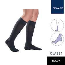 Sigvaris Essential Thermo Cl1 Black Stockings Health And Care