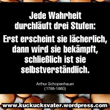 Wahrheit Schopenhauer Kuckucksvater