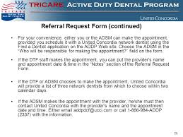 Check spelling or type a new query. 1 Military Dental Treatment Facility Tricare Active Duty Dental Program Training Ppt Download