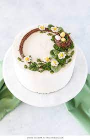 You could also make these mother's day cakes lemon flavor too! Spring Wreath Cake The Cake Blog
