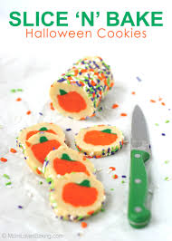 Baking sugar cookies for christmas? Slice N Bake Halloween Cookies