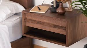 One of them is to use floating shelves as nightstands. Eq3 Marcel Open Shelf Floating Nightstand Small Nightstand