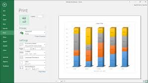 Print A Chart In Excel Instructions And Video Lesson