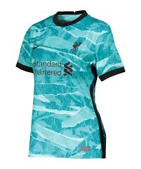 Die stars im trikot von liverpool 2019. Nike Fc Liverpool Trikot Away 2020 2021 Damen Turkis F354 Fan Shop Replica