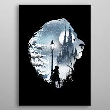 Mystical Winter Poster Print By Dan Fajardo Displate In 2021 Art Painting Abstract Art Painting