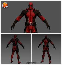Free Download Dead Pool In 2020 Deadpool Model Game Character