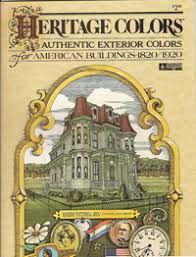 Century Of Color Exterior Decoration For American Buildings 1820 1920 W Sherwin Williams Color Chart And Pamphlet Heritage Colors Laid In By