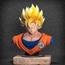 Perhaps the most famous dragon ball z's ova is the eighth one: Dragon Ball Z Goku Super Saiyan 1 1 Life Size Bust J Ros