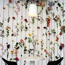 14 Ways To Repurpose Those Beautiful Buds Flower Wall Floral Wall Decor