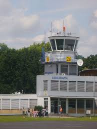 The restaurant schuhbeck´s check inn at the airport egelsbach, germany. Flughafen Egelsbach Dark Unterwegs