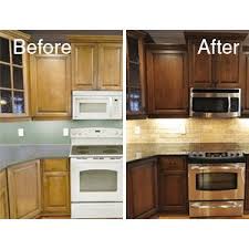 This is an ideal choice for cabinets with a golden oak or whitewash finish, which can be shifted to a cherry, walnut, or espresso tone. Cabinet Change Wood Kitchen Cabinets Refinishing Cabinets New Kitchen Cabinets