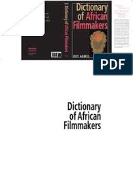 Roy Armes Dictionary Of African Filmmakers 2008 Egypt Africa