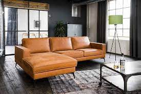 Kasper Wohndesign Sofa Leder Retro Versch Farben Recamiere Rechts O Links Bloom Online Kaufen Otto Sofa Leder Wohn Design Sofa Design
