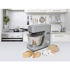 Bestron Robot De Cuisine 4 En 1 Petrisseur Blender Hachoir A Viande Rape Eminceur 1200 W Acier Inoxydable Amazon Fr Cuisine Maison