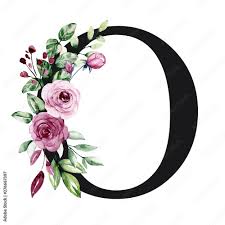 This list with images includes classic disney characters and main and minor characters from animated disney and pixar movies. Floral Alphabet Letter O With Watercolor Flowers And Leaves Monogram Initials Perfectly For Wedding Invitation Birthday Greeting Card Logo Poster And Other Design Holiday Design Hand Painting Stock Illustration Adobe Stock