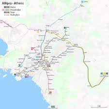 Travel guide to touristic destinations, museums and architecture in athens. Datei Public Transport Map Of Athens Png Wikipedia