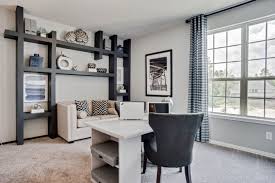 Add These Cool Shelves To Your Loft Or Study Clean Neat And Stylish Historymaker Homes I Alder Floorplan Home New Home Communities Cool Shelves
