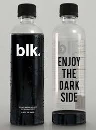 Blk Water Drink It Black Clever Packaging Cool Packaging Bottle Design