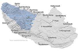 Altenbrak von mapcarta, die offene karte. Der Harz Und Seine Regionen Zum Entdecken Und Wandern