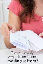 The Truth About Work From Home Mailing Letters Working From Home Work From Home Opportunities Make Money From Home