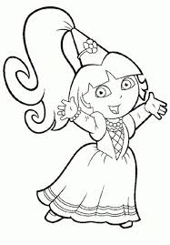Free, printable coloring pages for adults that are not only fun but extremely relaxing. Printable Coloring Pages For Girls Dora Printables And Charts With Regard To Printable Coloring Pages Fo Dora Coloring Princess Coloring Pages Coloring Pages